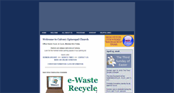 Desktop Screenshot of calvarypgh.org