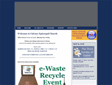 Tablet Screenshot of calvarypgh.org